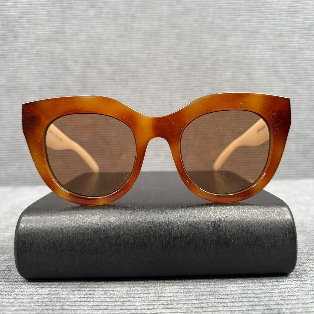 Le‎ Specs Air Heart Limited Edition Sunglasses Caramel Tortoise Ivory 2102404